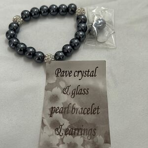 Pearls and Pava Crystals set